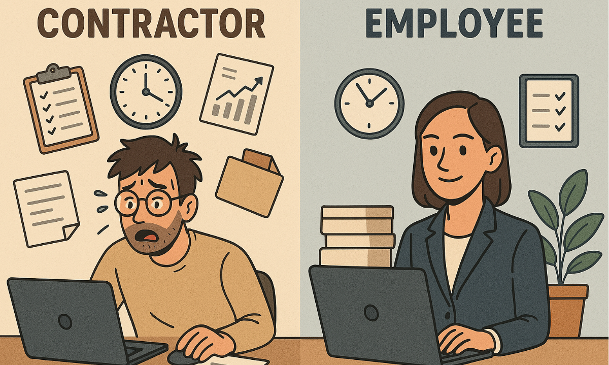 Contractors vs Employees - ChatRep only hires full-time dedicated employees